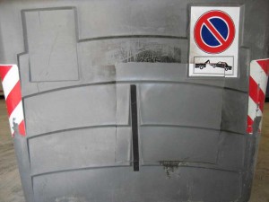 Contenedor después dem reparar